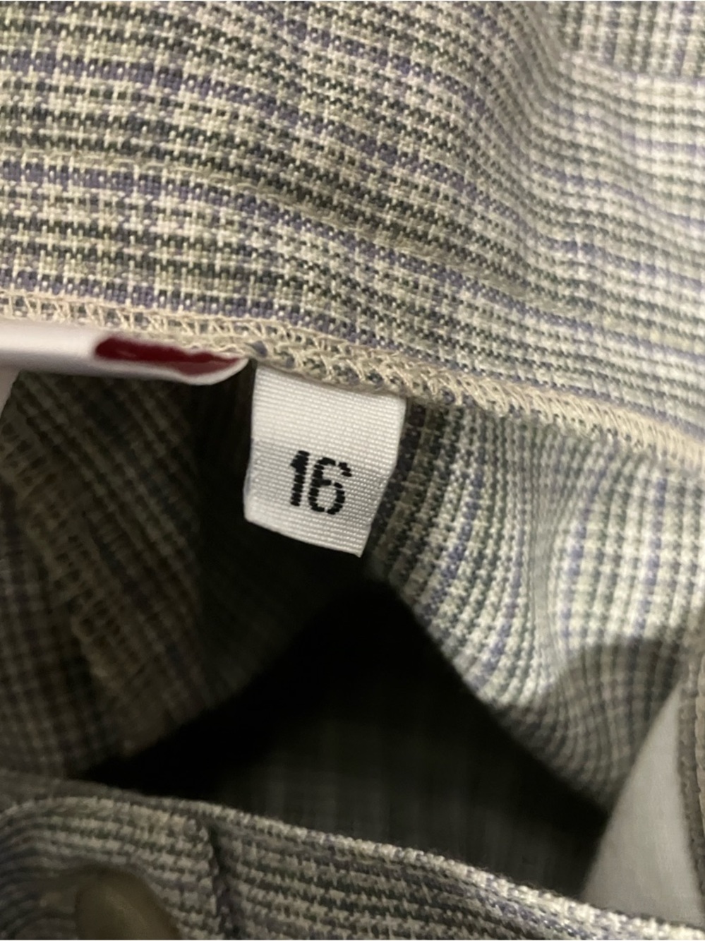 Women's Gray Plaid Bermuda Shorts - Picture 3 of 10